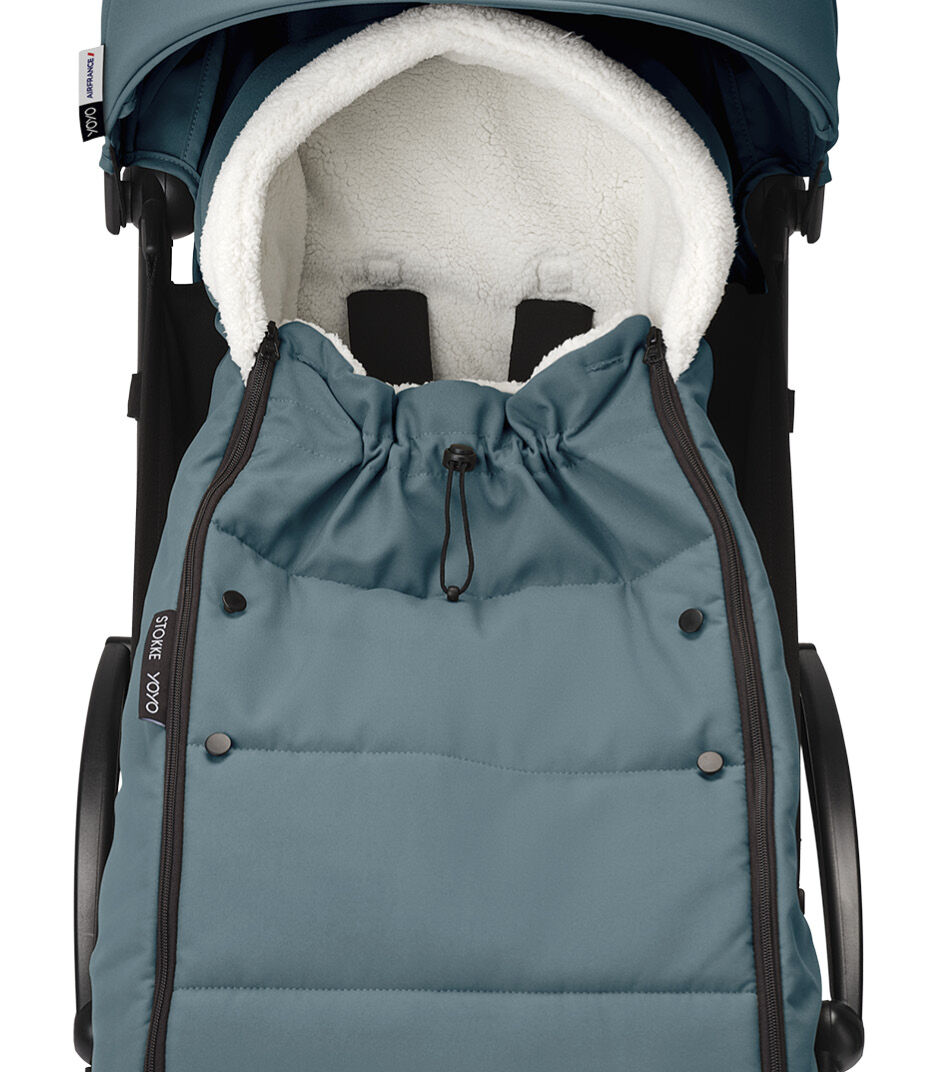 Sacco coprigambe Stokke® YOYO®, Aqua, mainview immagine della galleria 4